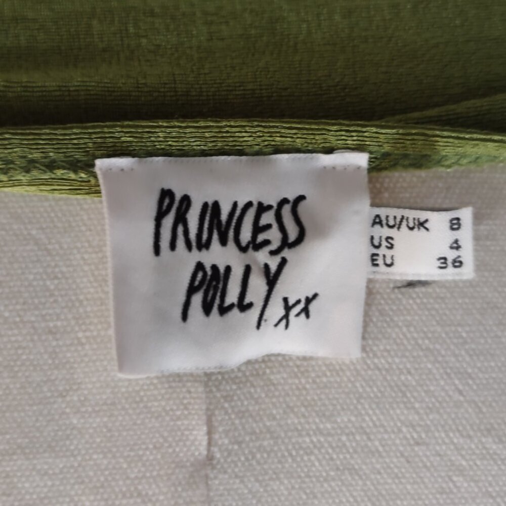 Princess Polly Tie Front Crop Top - Picture 5 of 5